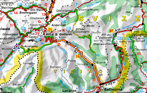 15th July 2011 Route